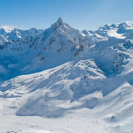 شقة 1850: Refait 2022, Ski-ski Out, 7 Pers, Balcon, Parking - Fr-1-575-221 كورشوفيل